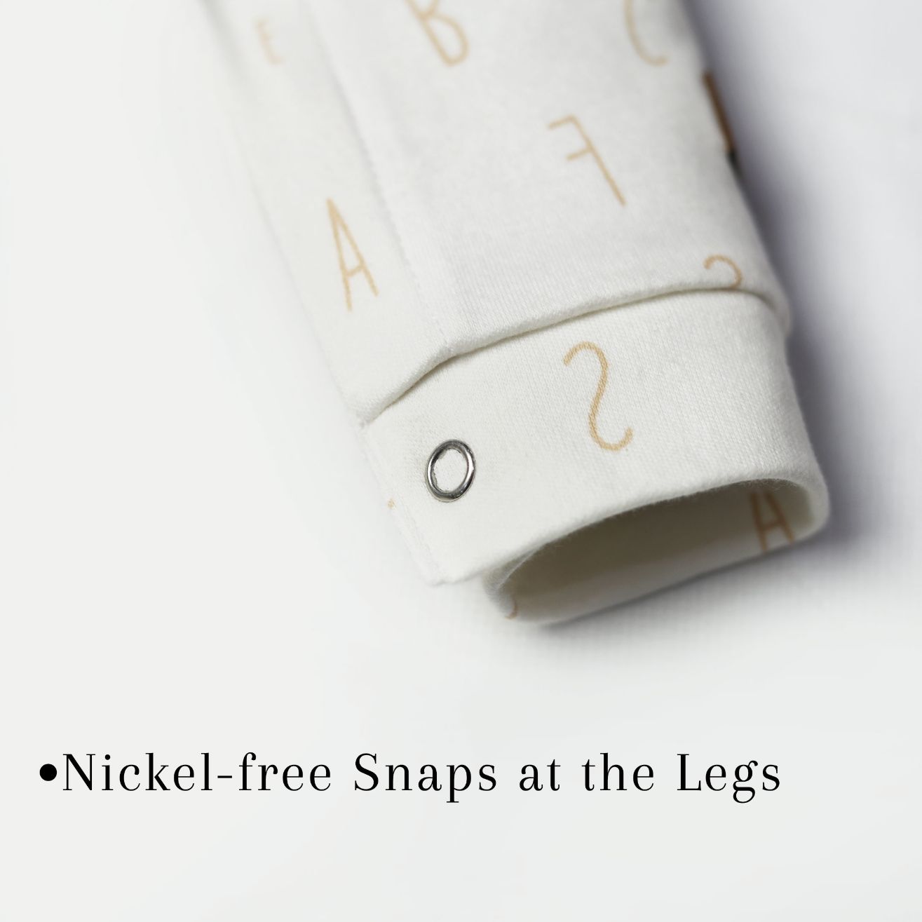 Newborn Baby Romper Bodysuit Ivory Cream (ABC, Sun, Banana)