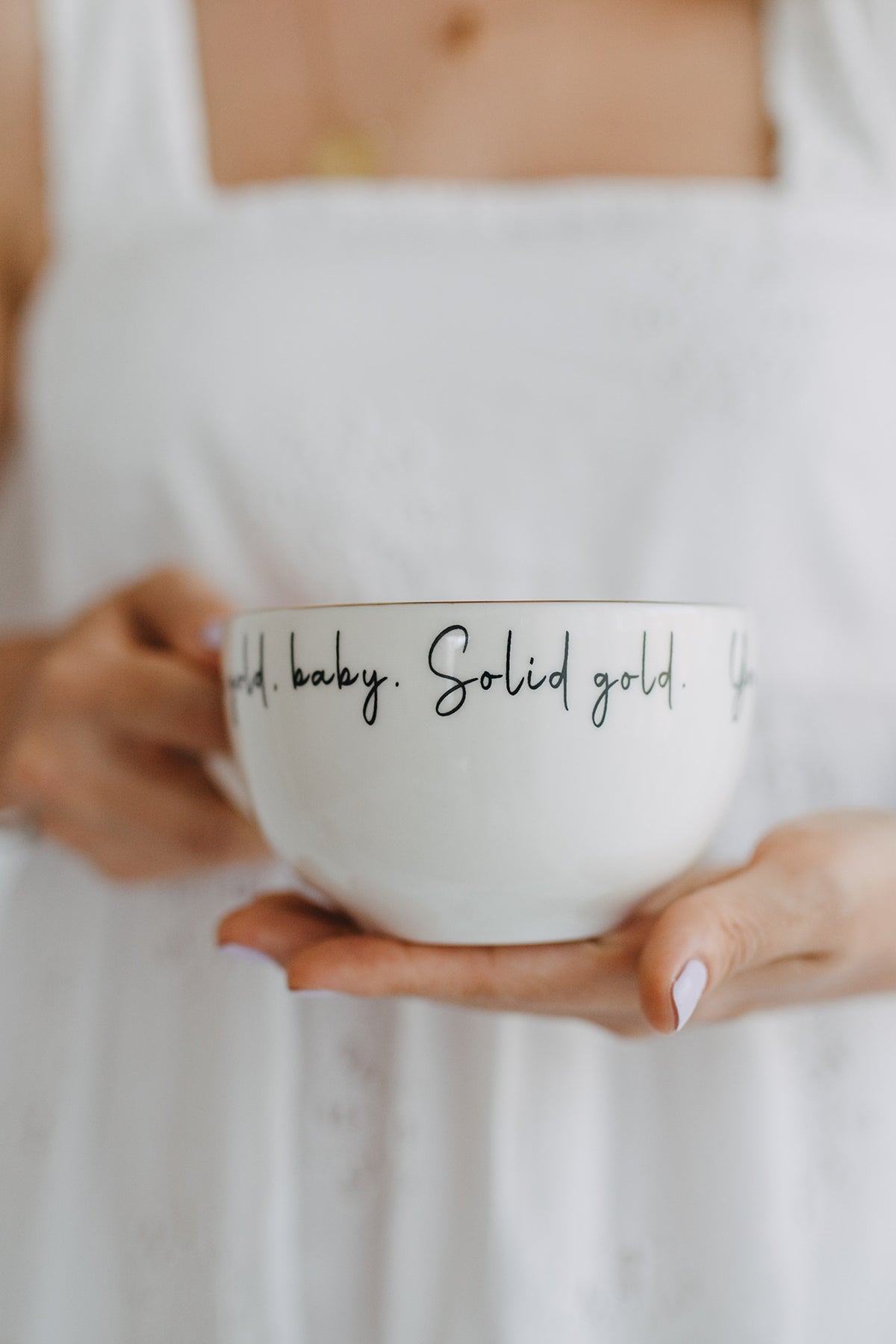 Hidden Message Mug You are Gold Baby, You are Gorgeous