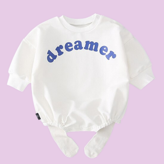 Baby Toddler Sweatshirt Romper Dreamer Cotton Babywear