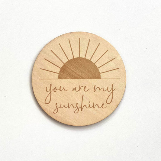 Baby Announcement Sign - You are my Sunshine