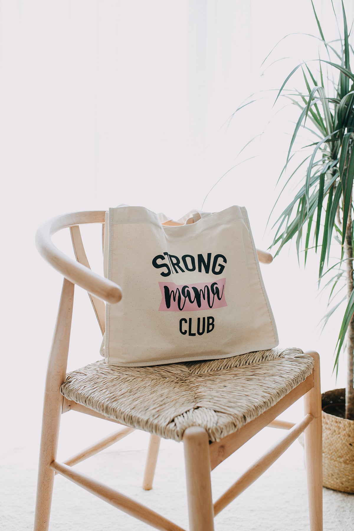 Strong Mama Statement Tote Bag for Mums