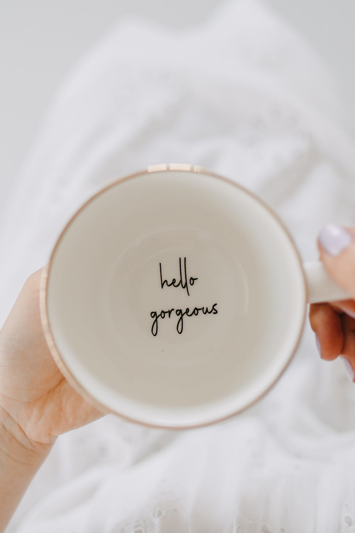 Hidden Message Mug You are Gold Baby, You are Gorgeous