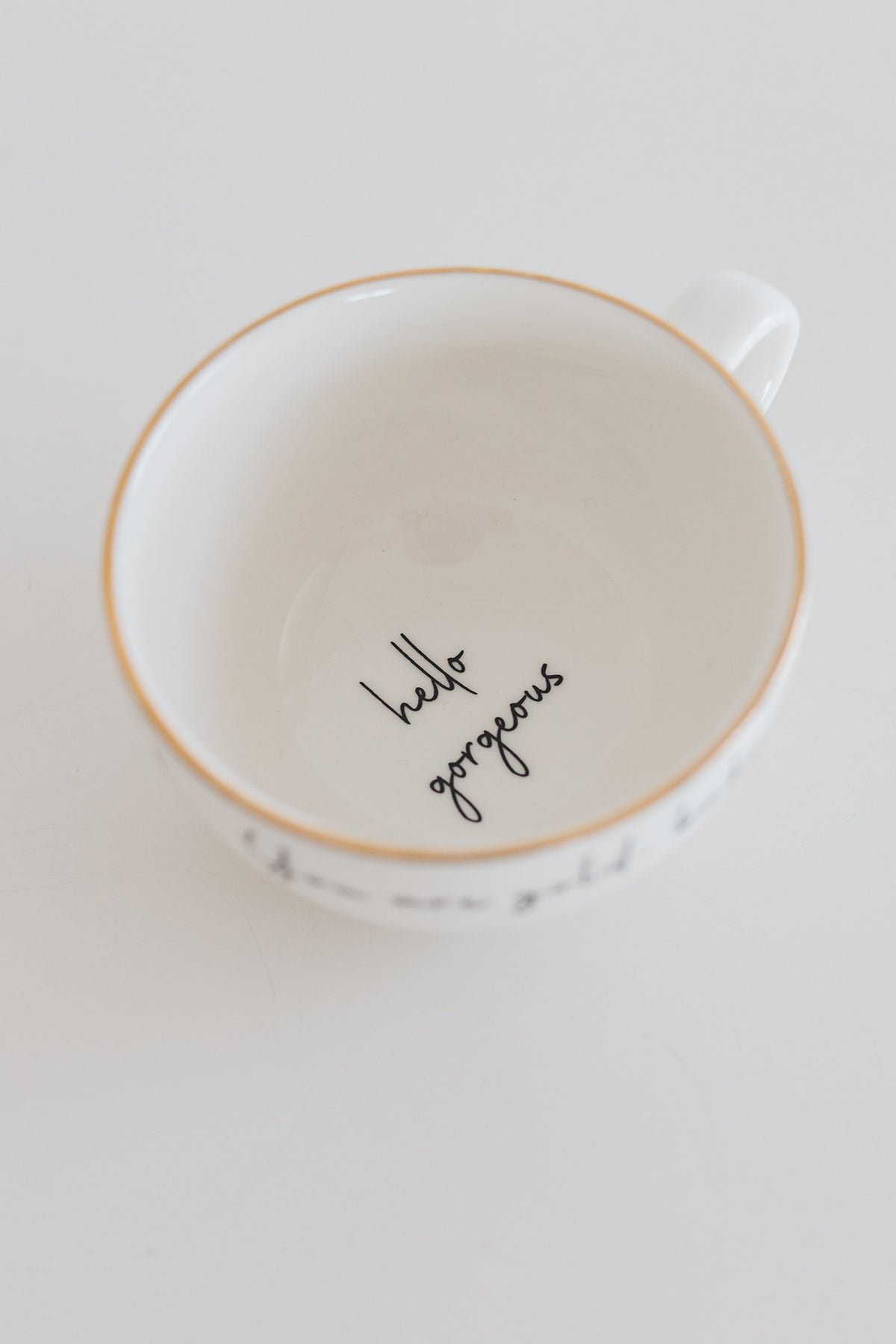 Hidden Message Mug You are Gold Baby, You are Gorgeous