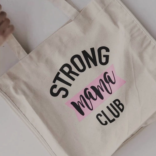 Strong Mama Statement Tote Bag for Mums