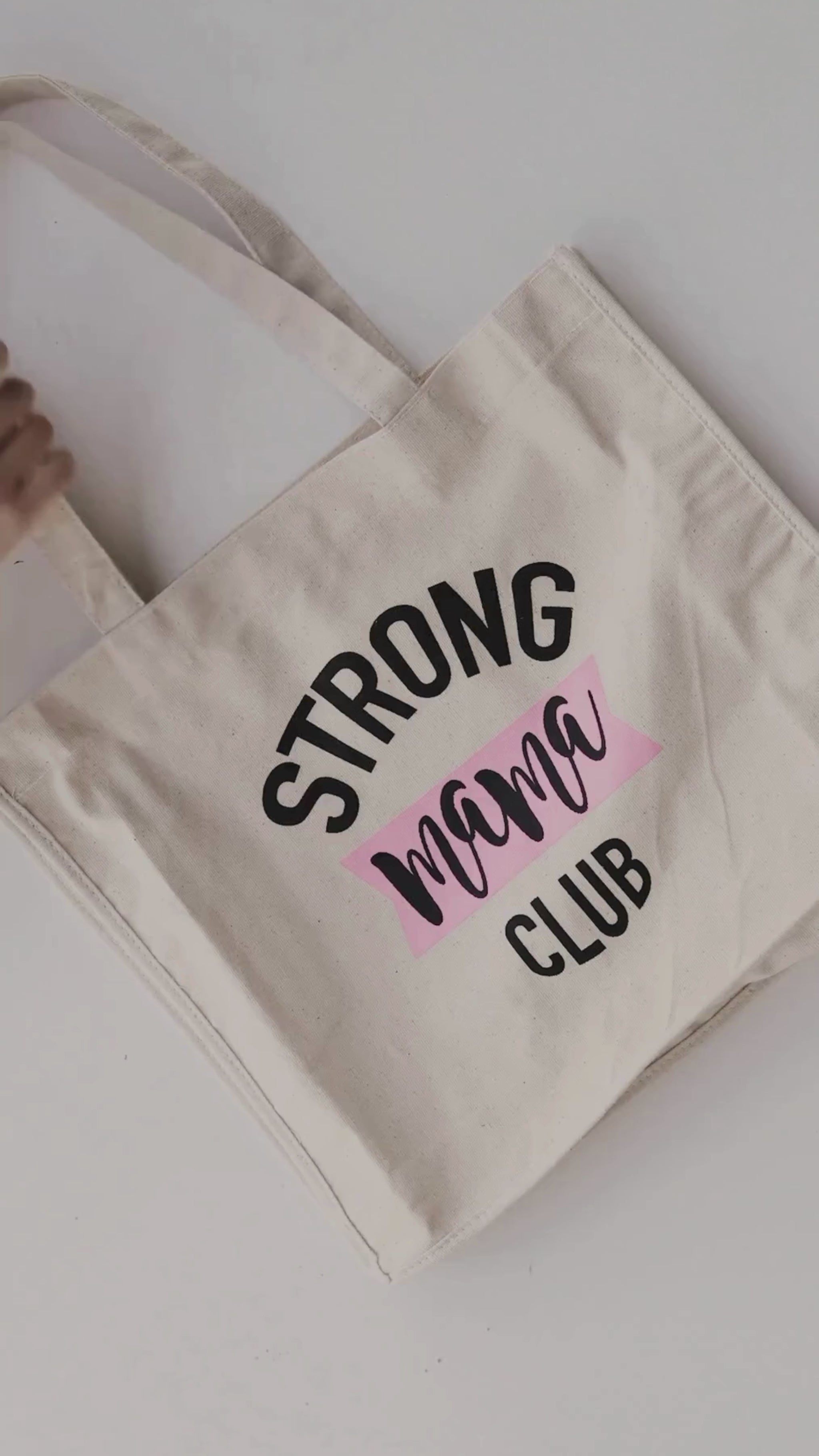 Strong Mama Statement Tote Bag for Mums