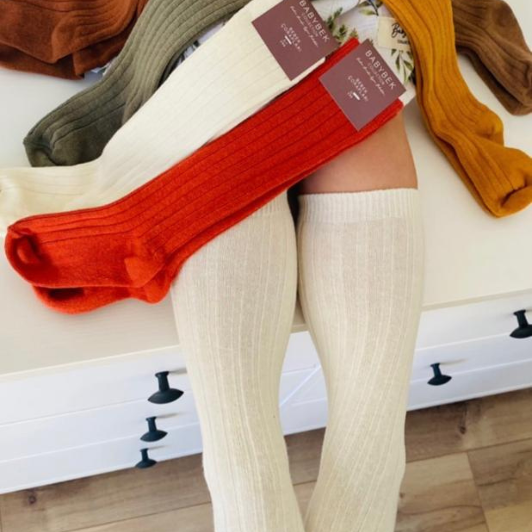 Toddler striped store knee socks